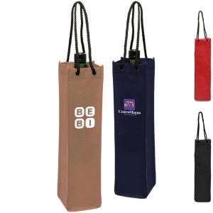 Custom Single Wine Bags with logo