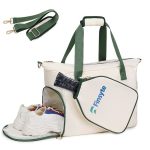 Custom Stylish Pickleball Tote Bag With Adjustable Strap with logo