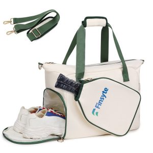 Custom Stylish Pickleball Tote Bag With Adjustable Strap with logo