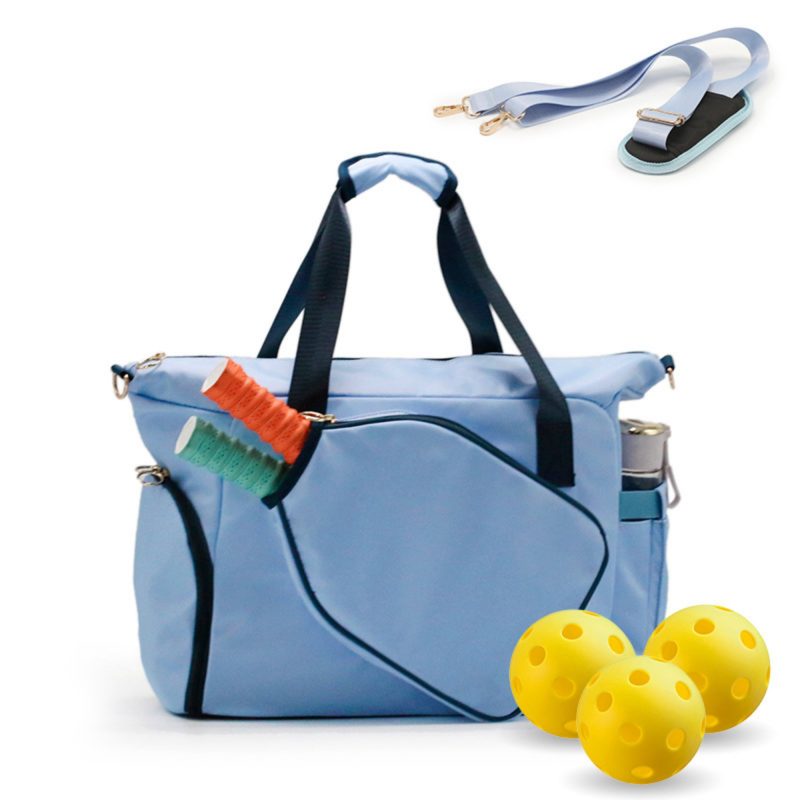Custom Stylish Pickleball Tote Bag With Adjustable Strap with logo - 9