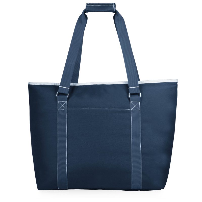 Custom Tahoe Canvas Cooler Tote w/Zipper Pocket with logo - 5