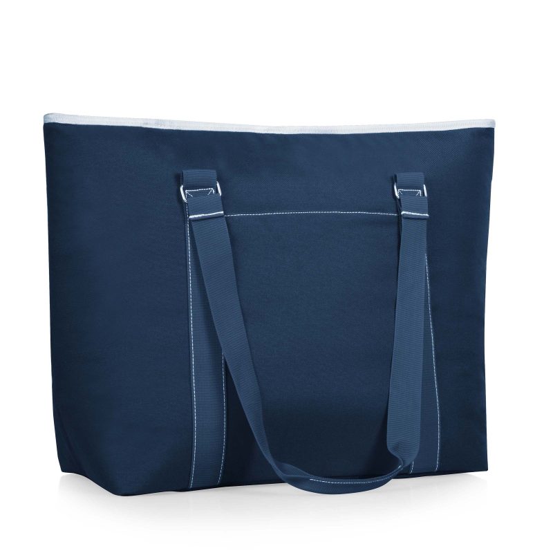 Custom Tahoe Canvas Cooler Tote w/Zipper Pocket with logo - 7
