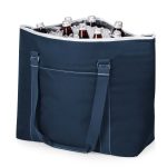 Custom Tahoe Canvas Cooler Tote w/Zipper Pocket with logo - 8