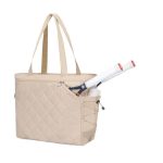 Custom Tennis Handbag Shoe Compartment Backpack Men Women Waterproof Pickleball Tote Bag with logo - 4