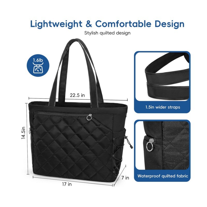 Custom Waterproof Tennis Tote Bag Outdoor Sports Shoulder Bag Pickleball Tote with Racket Pocket with logo - 1