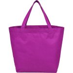 Custom YaYa 100% Recycled Budget Non Woven Shopper Tote with logo - 5