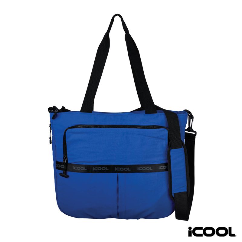 Custom iCOOL Penrose Recycled Nylon 24- to 36-Can Cooler Tote with logo - 1