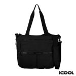 Custom iCOOL Penrose Recycled Nylon 24- to 36-Can Cooler Tote with logo - 2