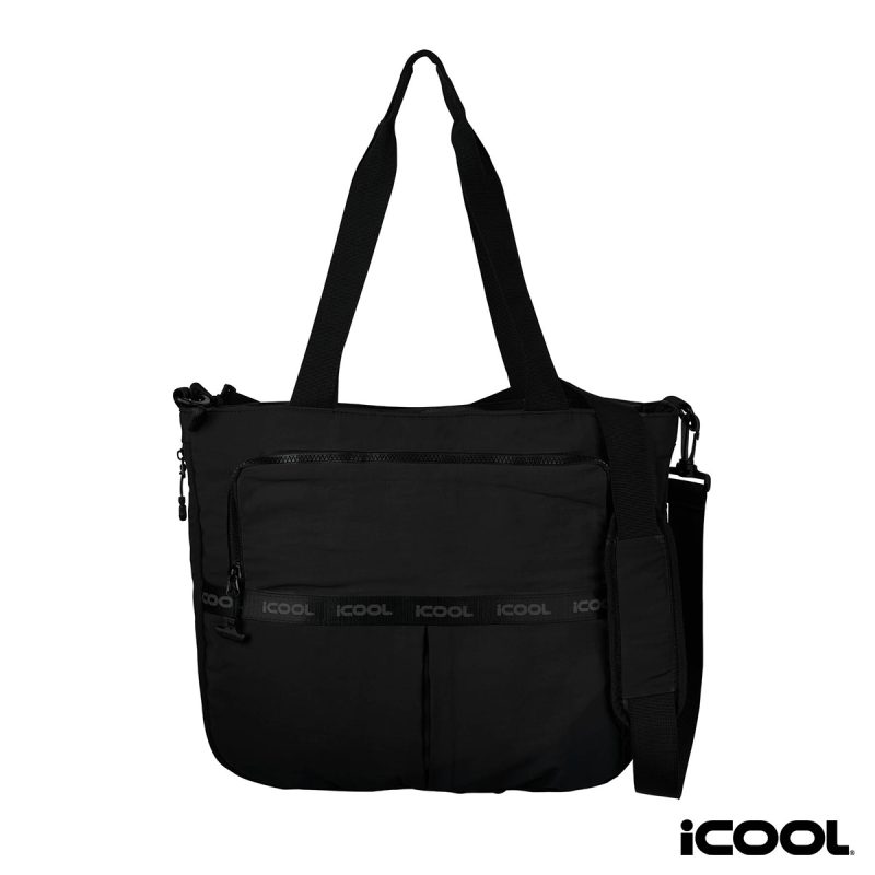 Custom iCOOL Penrose Recycled Nylon 24- to 36-Can Cooler Tote with logo - 2